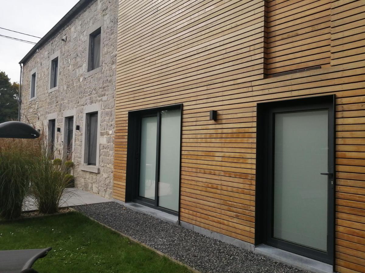 Où gît le Bocq Spa privatif Ciney Exterior foto