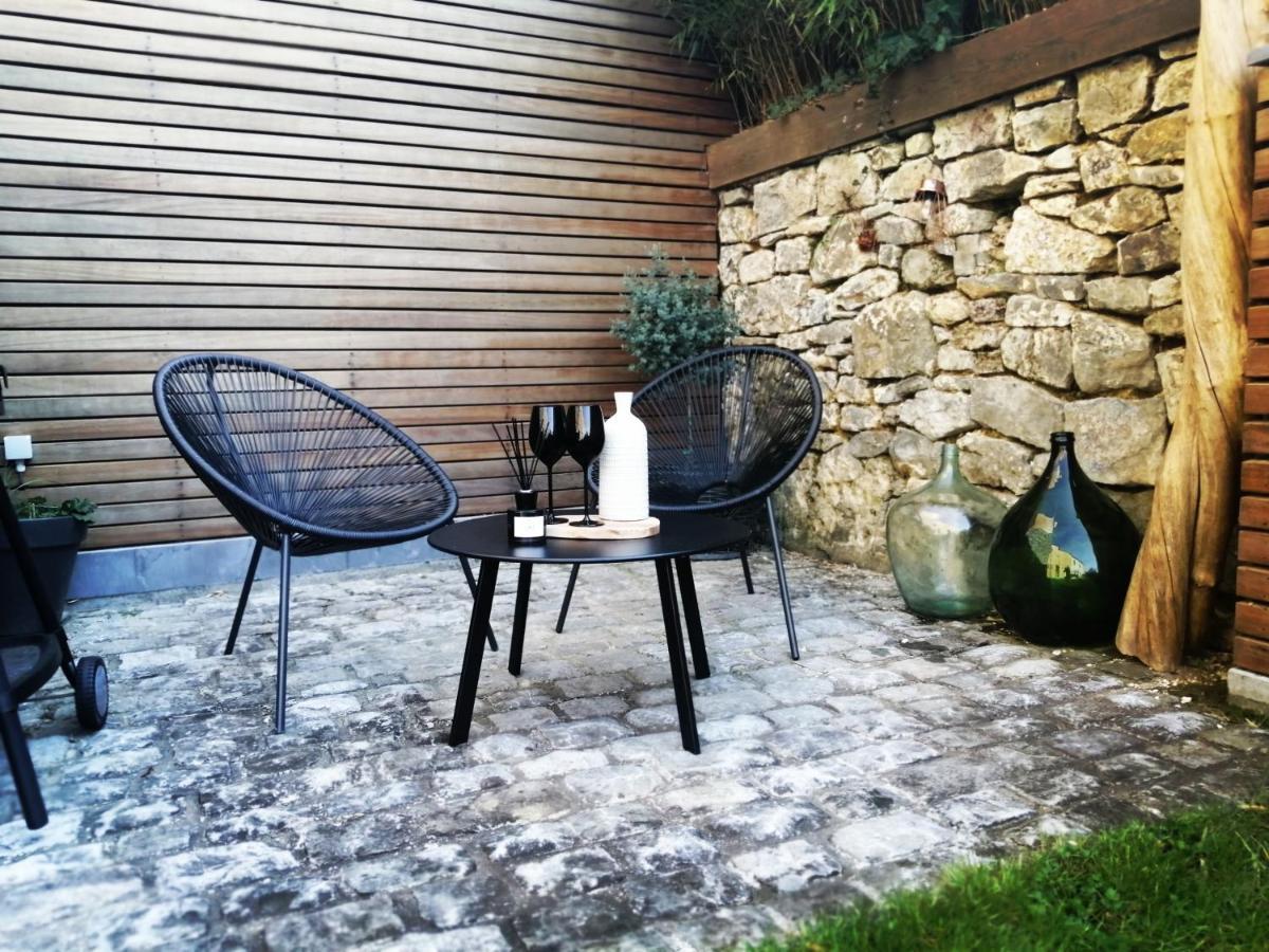 Où gît le Bocq Spa privatif Ciney Exterior foto