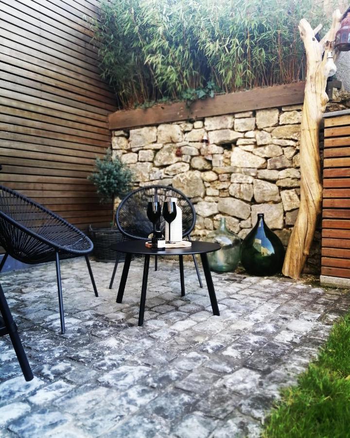 Où gît le Bocq Spa privatif Ciney Exterior foto