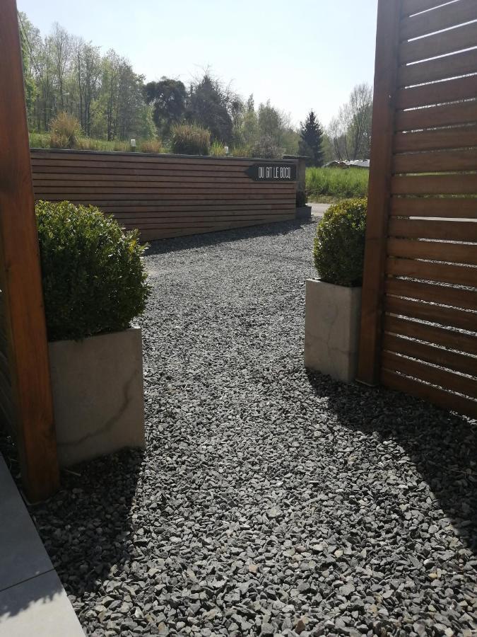 Où gît le Bocq Spa privatif Ciney Exterior foto
