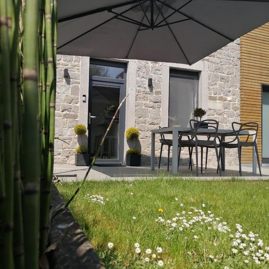 Où gît le Bocq Spa privatif Ciney Exterior foto