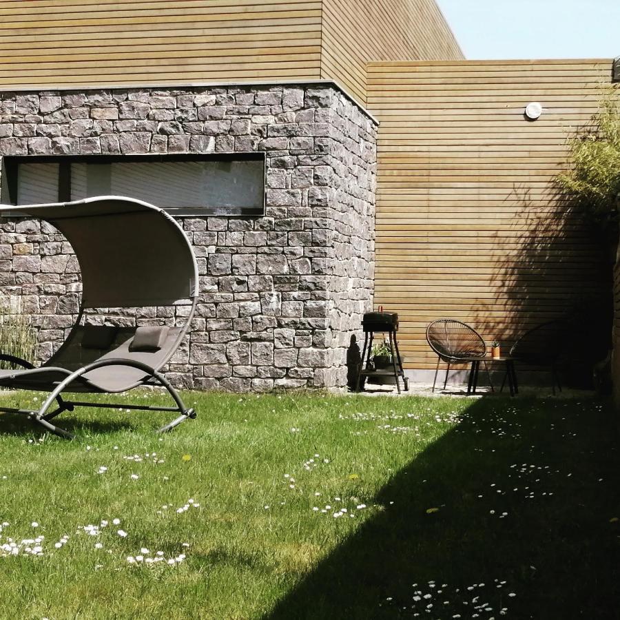 Où gît le Bocq Spa privatif Ciney Exterior foto