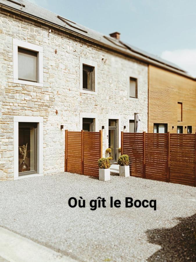 Où gît le Bocq Spa privatif Ciney Exterior foto